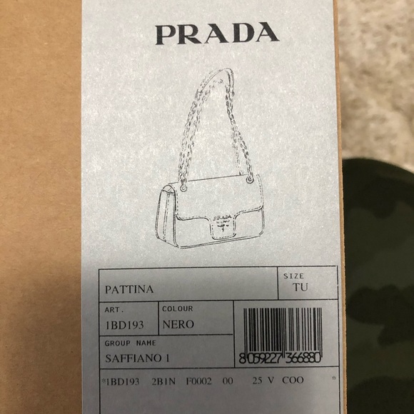 Prada Saffiano Crossbody Bag NWT - Picture 4 of 4